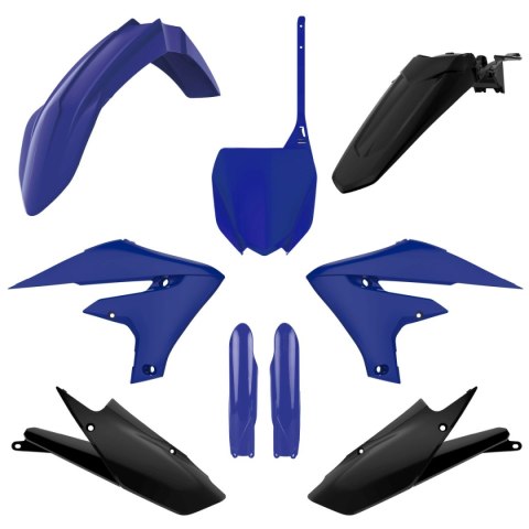 POLISPORT KOMPLET PLASTIKÓW (FULL KIT) YAMAHA YZ 250F '19-'23; WR 250F '20-'24; YZ 450F '18-'22; WR 450F '19-'24 W ZESTAWIE TABL
