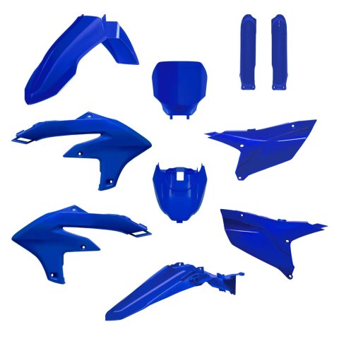 POLISPORT KOMPLET PLASTIKÓW (FULL KIT) YAMAHA YZ 250F '24-'25; YZ 450F '23-'25 W ZESTAWIE TABLICA PRZEDNIA (8680900001) I OSŁONY