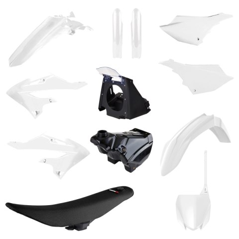 POLISPORT KOMPLET PLASTIKÓW YAMAHA YZ 125/250 '02-'21 (RESTYLING NA MODEL 2022) (ZAWIERA ZBIORNIK PALIWA; SIEDZENIE KOMPLETNE; A