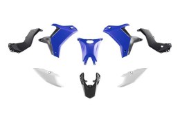 RACETECH (RTECH) 2025/12 KOMPLET PLASTIKÓW (BEZ PRZEDNIEGO BŁOTNIKA) T7 YAMAHA TENERE 700 '25-'26 KOLOR CZARNY / NIEBIESKI / BIA