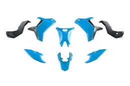 RACETECH (RTECH) 2025/12 KOMPLET PLASTIKÓW (BEZ PRZEDNIEGO BŁOTNIKA) T7 YAMAHA TENERE 700 '25-'26 KOLOR JASNY NIEBIESKI / CZARNY