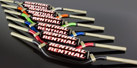 RENTHAL KIEROWNICA 1,1/8 CALA (28,6MM) MX TWINWALL 997 HANDLEBAR GREEN CR/CRF 04-13 KX/KXF 06-13 PADDED KOLOR ZIELONY Z GĄBKĄ