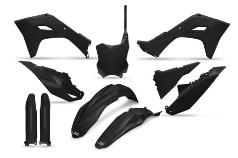UFO KOMPLET PLASTIKÓW (FULL KIT) Z OSŁONAMI TELESKOPÓW (AMORTYZATORÓW) KAWASAKI KXF 250 '25, KXF 450'24-'26, KX 450X '24-'26 KOL
