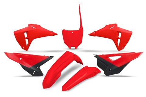 UFO KOMPLET PLASTIKÓW HONDA CRF 250R / 450R '25-'26 KOLOR OEM (CZERWONY / CZARNY)