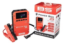 BS 2026/01 URZĄDENIE ROZRUCHOWE POWER BOX AIR PB02 (JUMP STARTER, POWERBANK, BOOSTER) 12000mAh (37Wh) Z LATARKĄ I POMPKĄ 10,3 BA