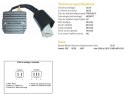 DZE REGULATOR NAPIĘCIA HONDA CBF 1000 '06-'10 (SC58) (31600-MFA-D01) MOSFET (50A)