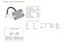 DZE REGULATOR NAPIĘCIA HONDA CBR 1100XX '99-'00 (31600-MAT-E01) (SH579C-12) (ESR684)