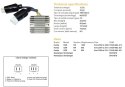 DZE REGULATOR NAPIĘCIA HONDA CBR 600RR '07-'11; CBR 1000RR '04-'05 (31600-MEL-821) (ESR439) (SH678FD; SH678FB)