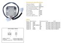 DZE REGULATOR NAPIĘCIA YAMAHA XV 700 VIRAGO '84-'85; XV 750 VIRAGO '81-'83; XV 920 VIRAGO '81-'83; XV 1000SE '83-'85; XZ 550 VIS