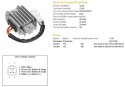 DZE REGULATOR NAPIĘCIA YAMAHA YFZ 450 '04-'09; YFZ 450 '12-'13 (SH712AB) (5TG-81960-00-00) (1PD-81960-00-00) (12A)