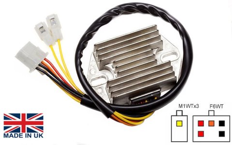 ELECTREX REGULATOR NAPIĘCIA SUZUKI VS 600 INTRUDER '95, VS 700 INTRUDER '86-'87, VS 750 / 800 INTRUDER '85-'95, VS 1400 INTRUDER