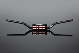 RENTHAL KIEROWNICA 1,1/8 CALA (28,6MM) MX FATBAR HANDLEBAR BLACK ELI TOMAC BLACK KOLOR CZARNY Z GĄBKĄ
