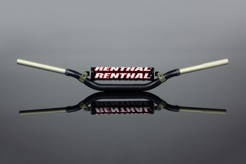 RENTHAL KIEROWNICA 1,1/8 CALA (28,6MM) MX TWINWALL 995 HANDLEBAR BLACK KTM FACTORY ELI TOMAC KOLOR CZARNY Z GĄBKĄ