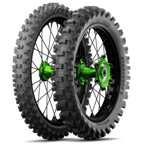 MICHELIN OPONA 120/80-19 STARCROSS 6 MEDIUM SOFT 63M NHS TT M/C TYŁ DOT 22/2026